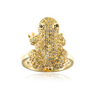 Anello in oro con Diamante Fancy SI2 (CIRARI)