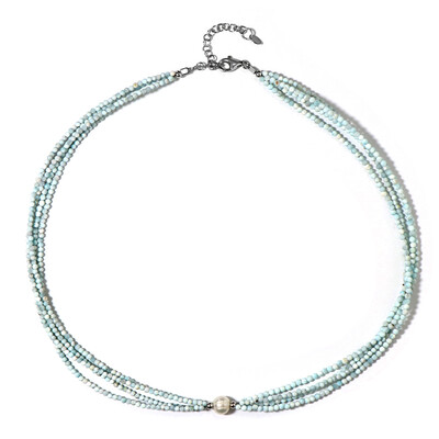 Collana in argento con Emimorfite