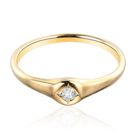 Anello in argento con Diamante I3 (I)