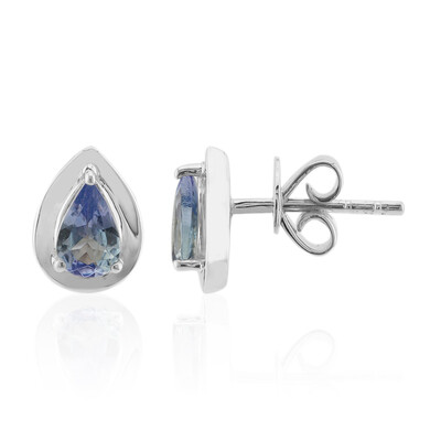 Orecchini in argento con Tanzanite (non riscaldata) (Pallanova)