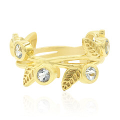 Anello in argento con Topazio Blu Cielo