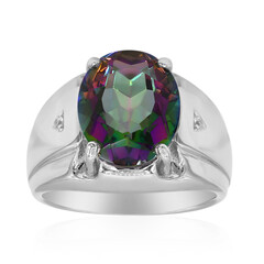 Anello in argento con Quarzo Mistico