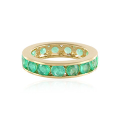 Anello in oro con Smeraldo Russo