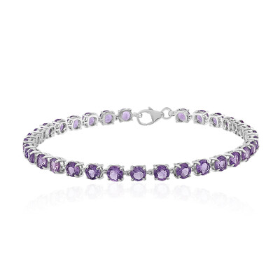 Bracciale in argento con Ametista