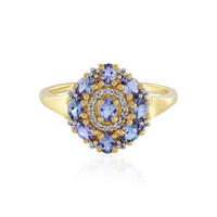 Anello in argento con Tanzanite