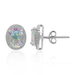 Orecchini in argento con Topazio Moonlight