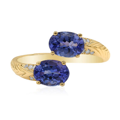 Anello in oro con Tanzanite AAA (CIRARI)