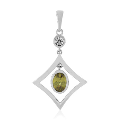 Ciondolo in argento con Sfene