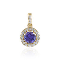 Ciondolo in oro con Tanzanite