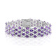 Bracciale in argento con Ametista Zambiana