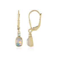 Orecchini in argento con Opale di Welo