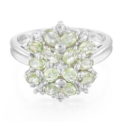 Anello in argento con Tormalina Paraíba