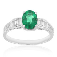 Anello in oro con Smeraldo Zambia AAA (CIRARI)