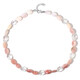 Collana in argento con Quarzo Bianco