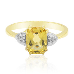 Anello in oro con Eliodoro