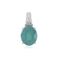 Ciondolo in argento con Grandidierite