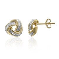 Orecchini in argento con Diamante I3 (I)