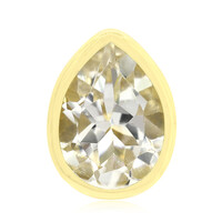 Ciondolo in argento con Topazio Bianco