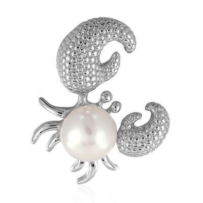 Ciondolo in argento con Perla di Acqua Dolce (TPC)