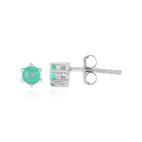 Orecchini in argento con Smeraldo Colombiano
