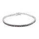 Bracciale in argento con Quarzo Mistico