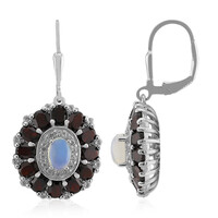 Orecchini in argento con Opale di Welo