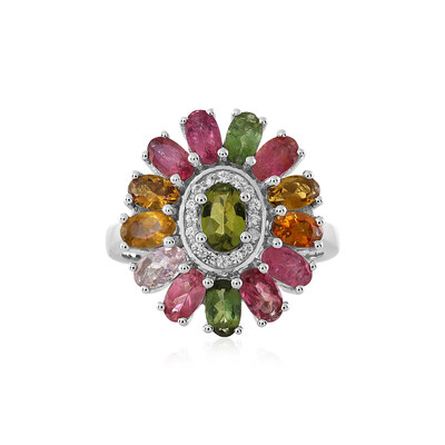 Anello in argento con Tormalina