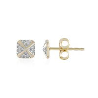 Orecchini in argento con Diamante I2 (I)