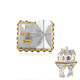 Anello in argento con Smeraldo Zambia (Gems en Vogue)