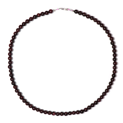 Collana in argento con Granato d’India