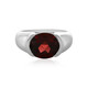 Anello in argento con Granato Mozambico