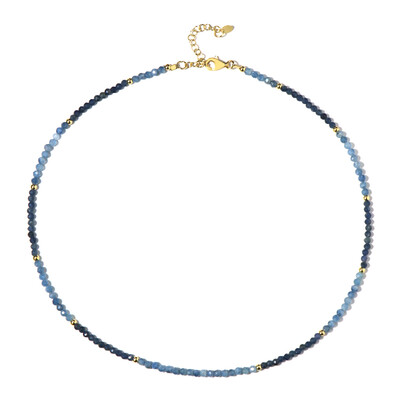 Collana in argento con Zaffiro Blu