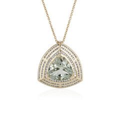 Collana in oro con Ametista Verde Rio Grande (de Melo)