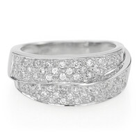 Anello in argento con Zircone