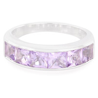 Anello in argento con Ametista Rose de France
