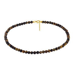 Collana in argento con Occhio di Tigre