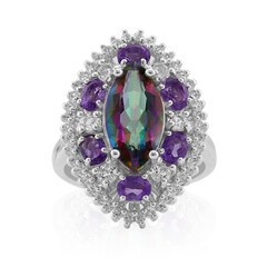 Anello in argento con Quarzo Mistico