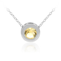 Collana in argento con Citrino