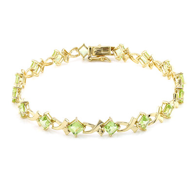 Bracciale in argento con Peridoto