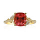 Anello in oro con Tormalina Neon del Congo (Smithsonian)