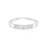 Anello in argento con Diamante I2 (I)