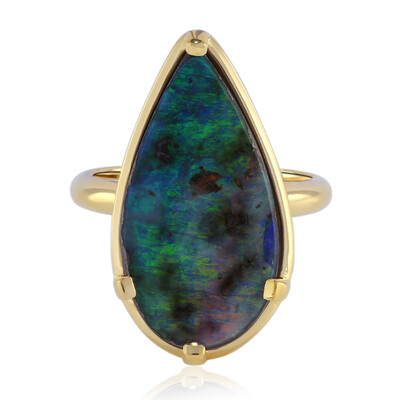 Anello in oro con Opale Boulder (Mark Tremonti)
