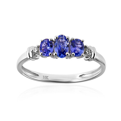 Anello in oro con Tanzanite AAA