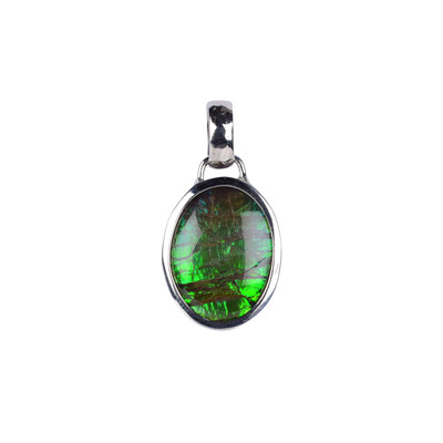 Ciondolo in argento con Ammolite