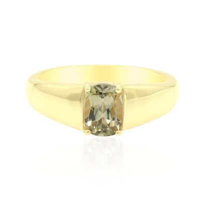 Anello in oro con Diasporo cangiante (Tenner Diniz)