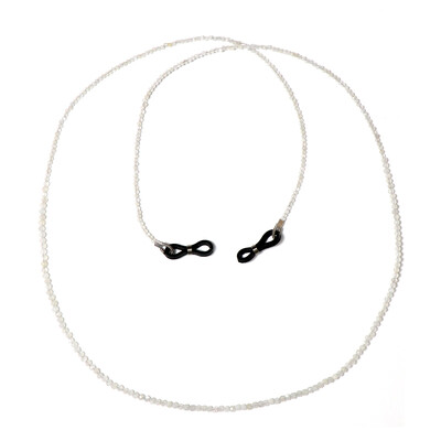 Accessorio in argento con Pietra di Luna Bianca