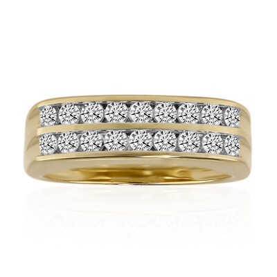 Anello in oro con Diamante IF (D) (Annette)