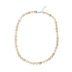 Collana in argento con Perla di Acqua Dolce (TPC)