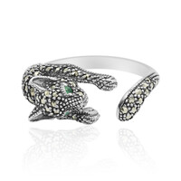 Anello in argento con Smeraldo