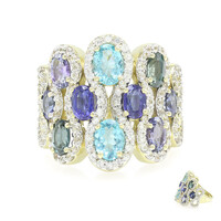 Anello in oro con Gemme